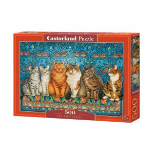 Puzzle Castorland 500el Kocia Arystokracja